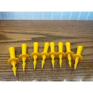 Tupperware Corn on the Cob Holders Rare Hard to Find Set of 8